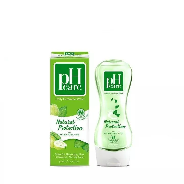 pH Care Daily Feminine Wash Natural Protection - 50ml