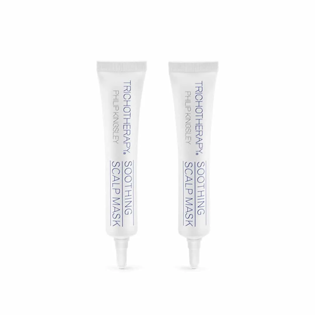 PHILIP KINGSLEY TRICHOTHERAPY SOOTHING WEEKLY SCALP MASK 2 x 20ml