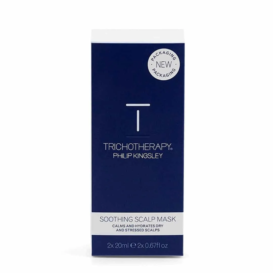 PHILIP KINGSLEY TRICHOTHERAPY SOOTHING WEEKLY SCALP MASK 2 x 20ml