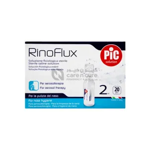 Pic Solution RinoFlux Sterile Saline Solution 5 ml X 20 Pieces
