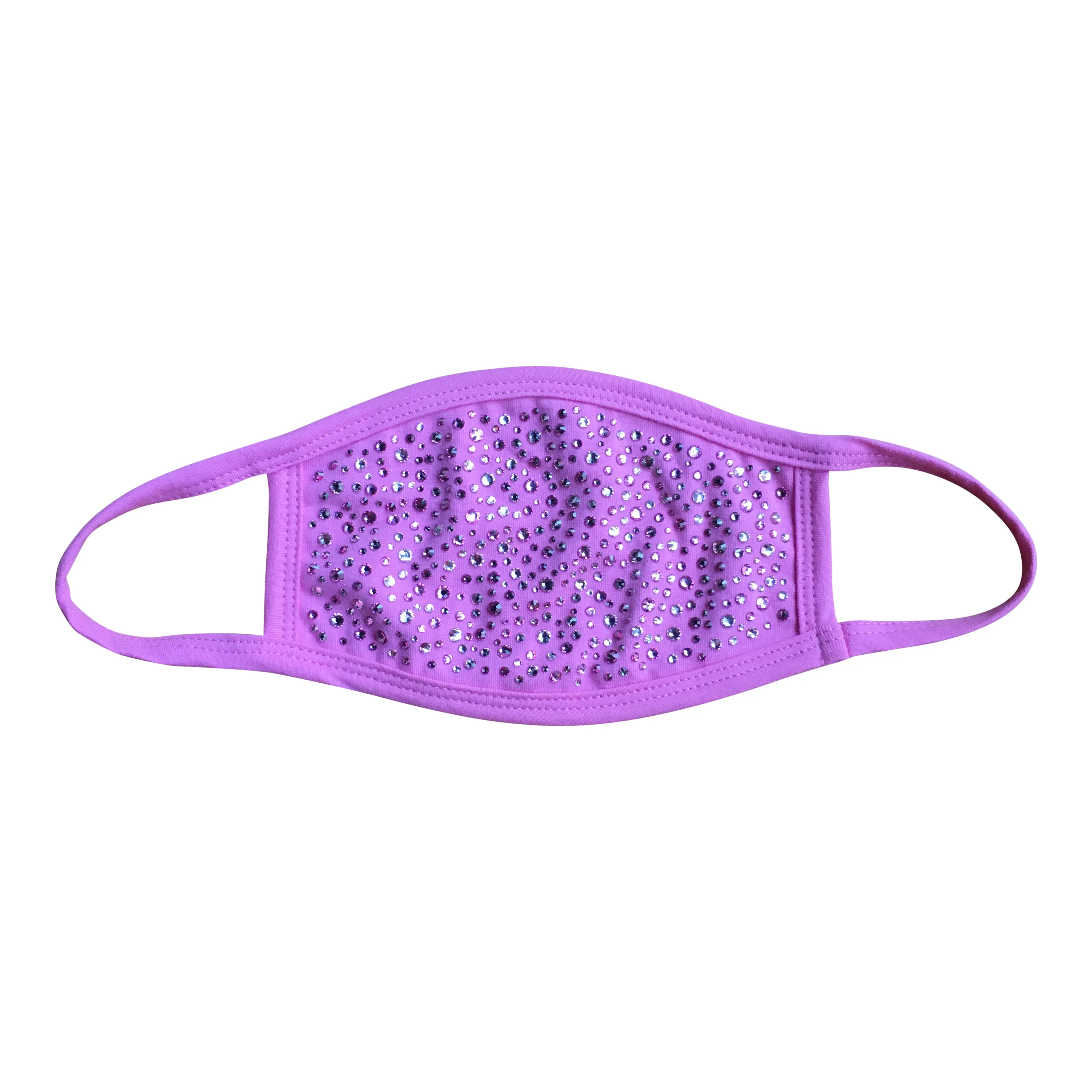 Pink Crystal Face Mask