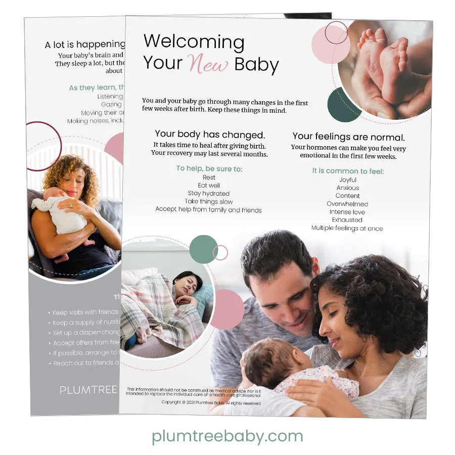 Postpartum and Baby Care Packets