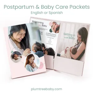 Postpartum and Baby Care Packets