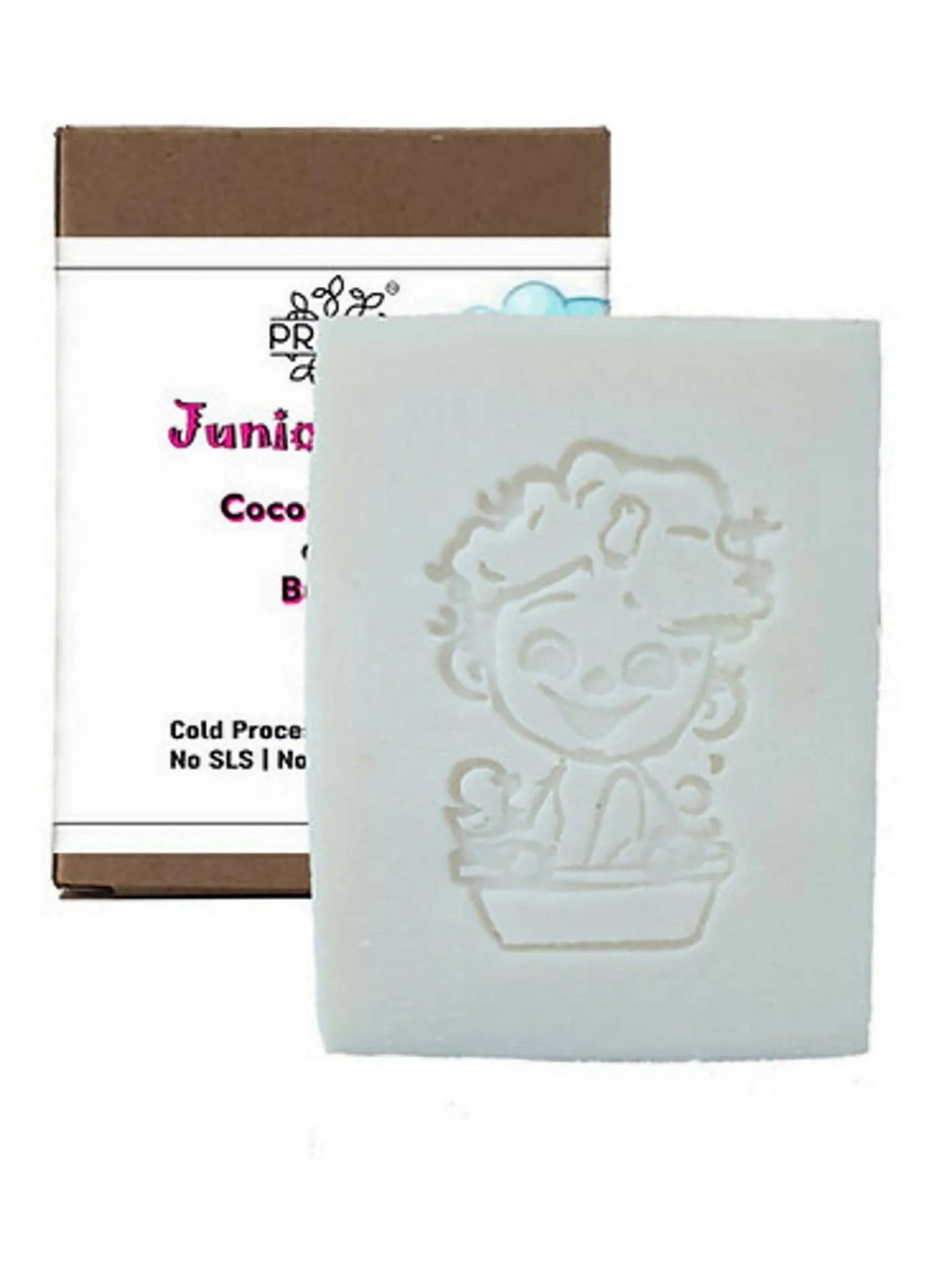 Pratha Junior Soap | Coconut Milk & Butter | Cold Process Handmade Soap