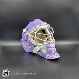 Presale: Sergei Bobrovsky Signed Goalie Mask Florida HFC Hockey Fights Cancer Purple Signature Edition Autographed