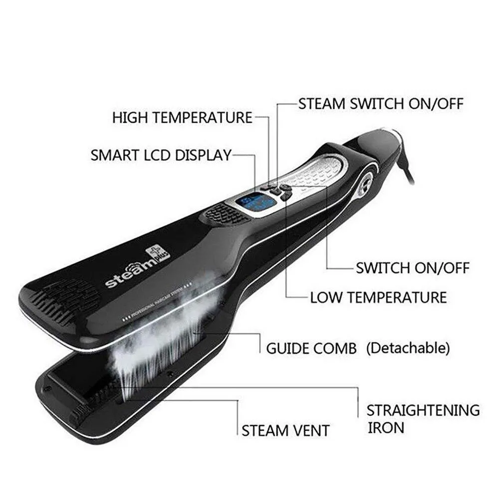 Professional Hair Straightener Brush Comb Styling Tools Health & Personal Care