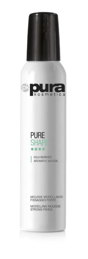 Pura Kosmetica Pure Shape Modelling Mousse - Volumising Strong Hold, 300ml