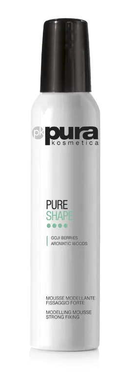 Pura Kosmetica Pure Shape Modelling Mousse - Volumising Strong Hold, 300ml