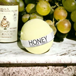 Pure Drop - Honeybee Lemon Bath Bomb - 8oz
