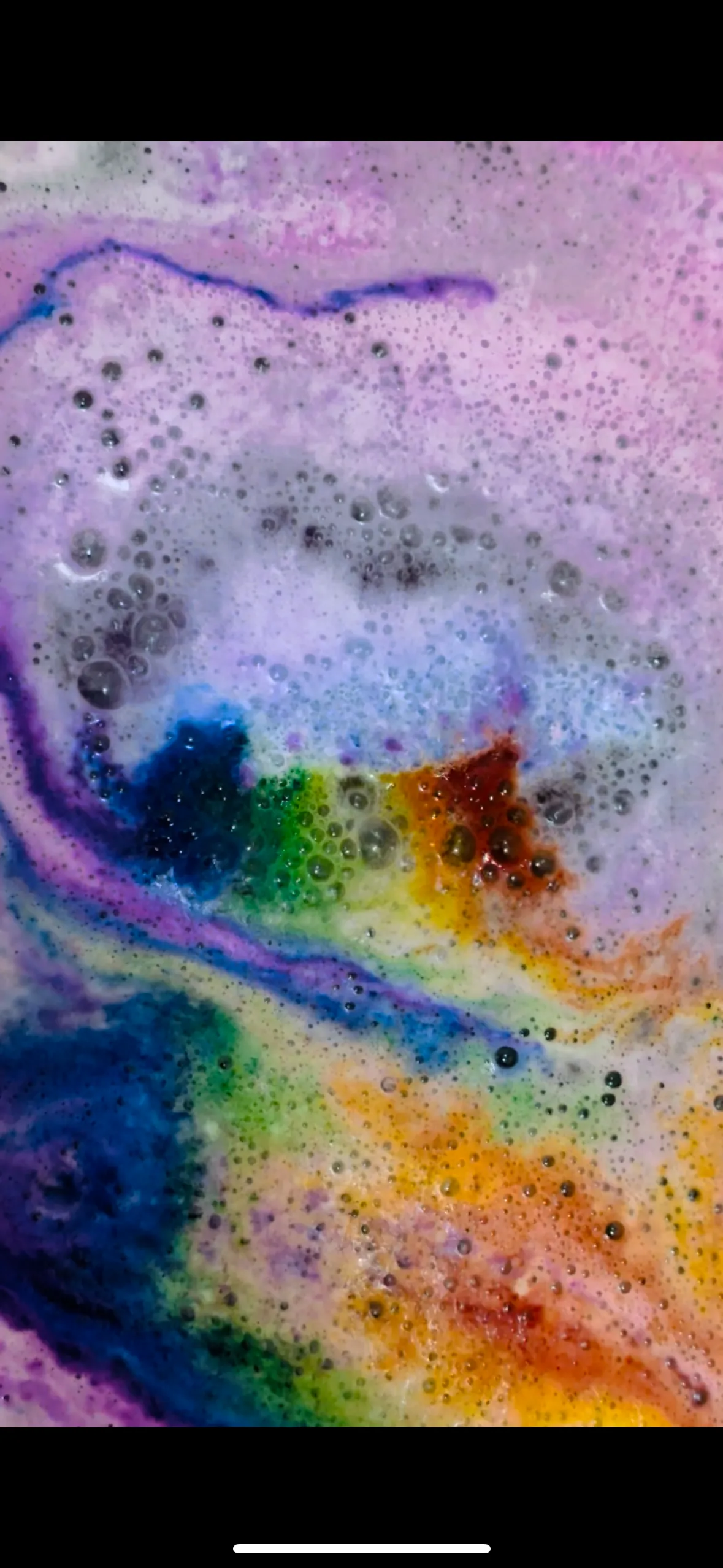 Purple Rainbow Bath Bomb