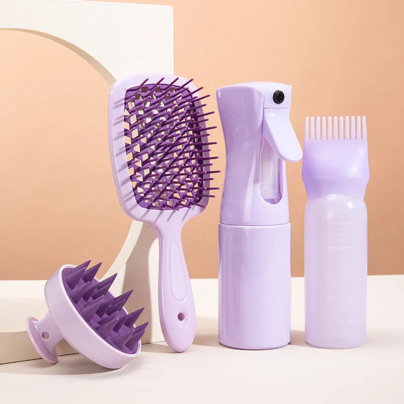 "High-Pressure" Spray Bottle & Hair Care Comb Set