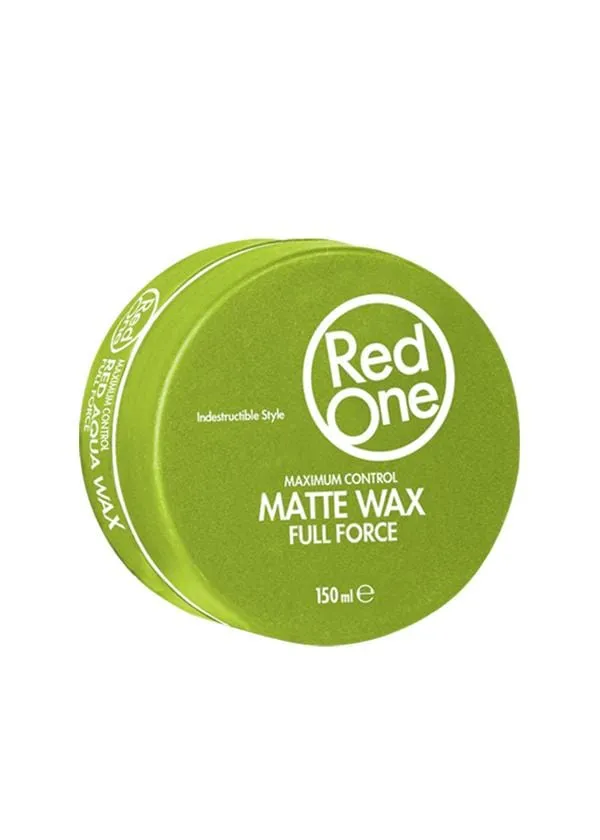 Red One Matte Wax Full Force Green 150 ml