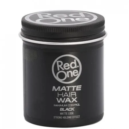 RedOne Matte Hair Wax Black 100 ml