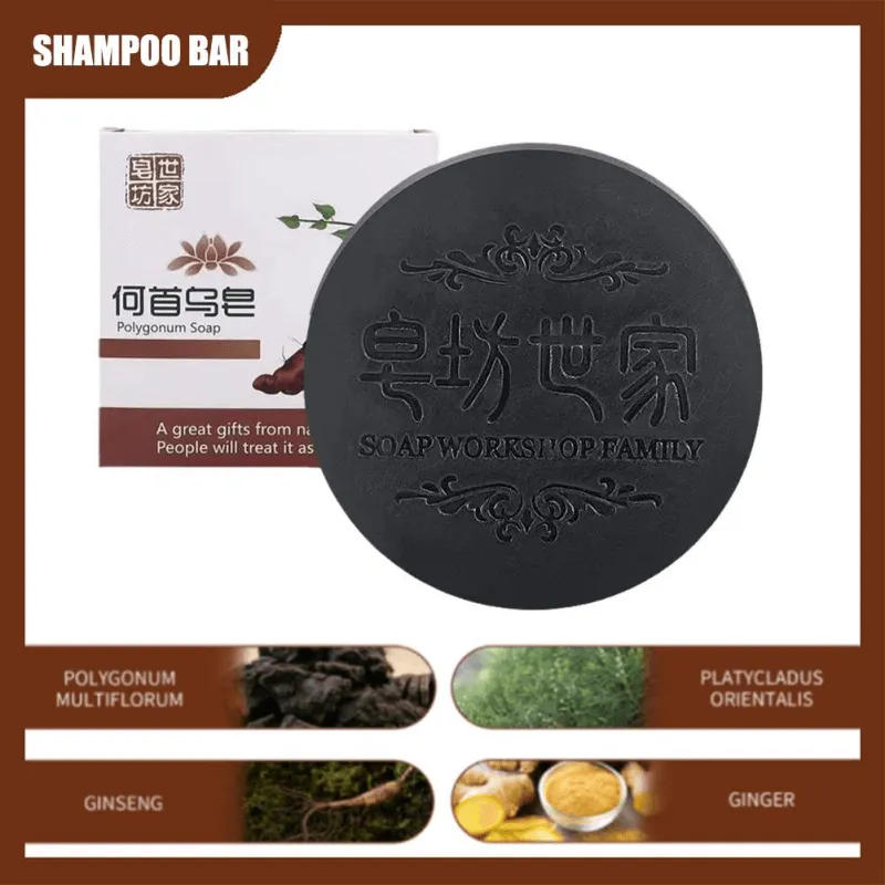 Revitalizing Hair & Skin Soap with Polygonum Extract