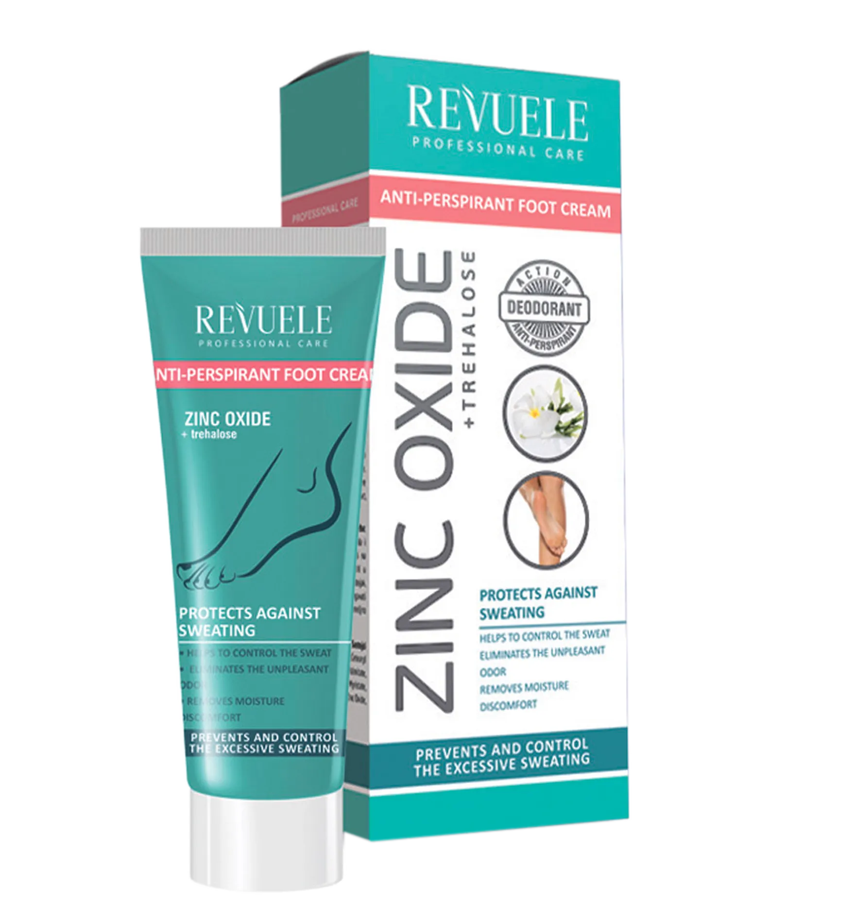 Revuele Professional Care Anti Perspirant Foot Cream