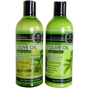 Roushun Nature Olive Oil Shampoo   Conditioner - (370 370)