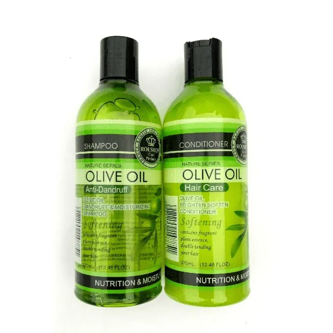 Roushun Nature Olive Oil Shampoo   Conditioner - (370 370)