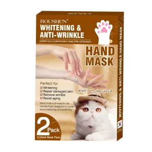 Roushun Whitening & Anti-Wrinkle Hand Mask 2Pcs