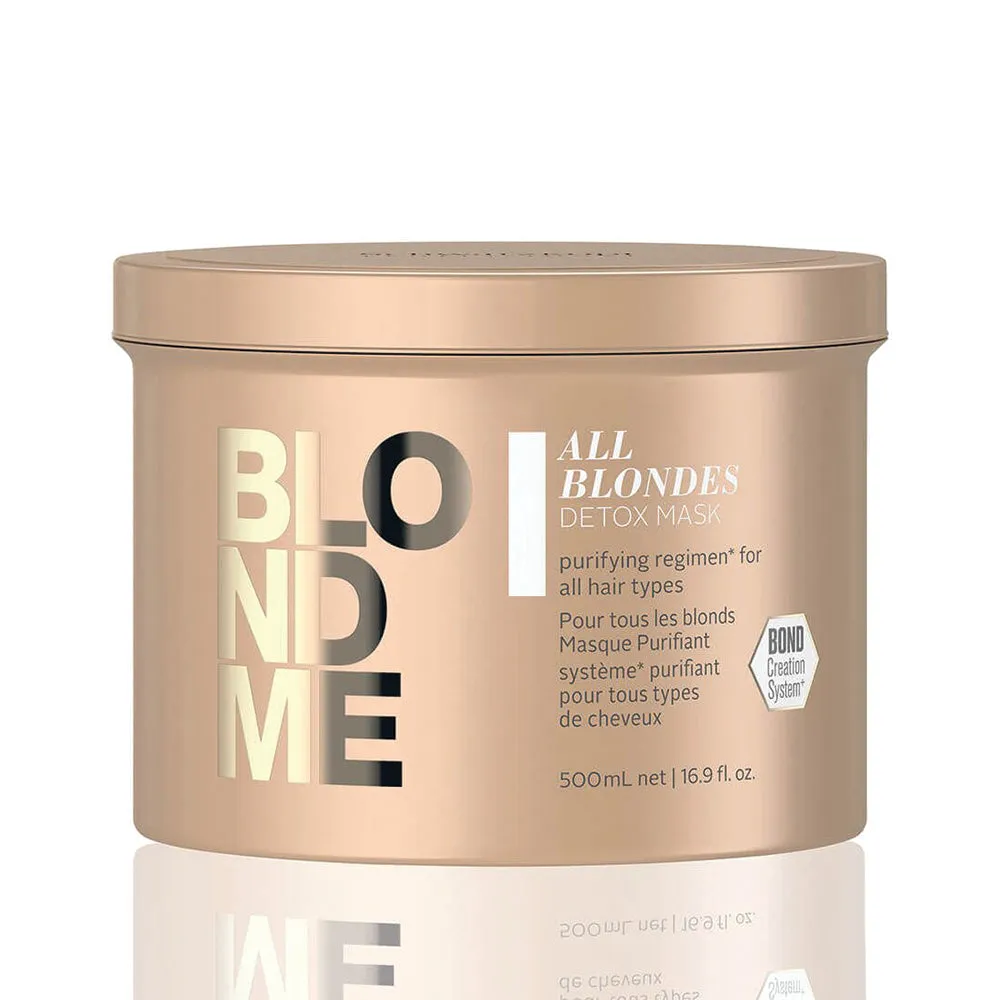 Schwarzkopf Blondme All Blondes Detox Mask 200ml - 500ml