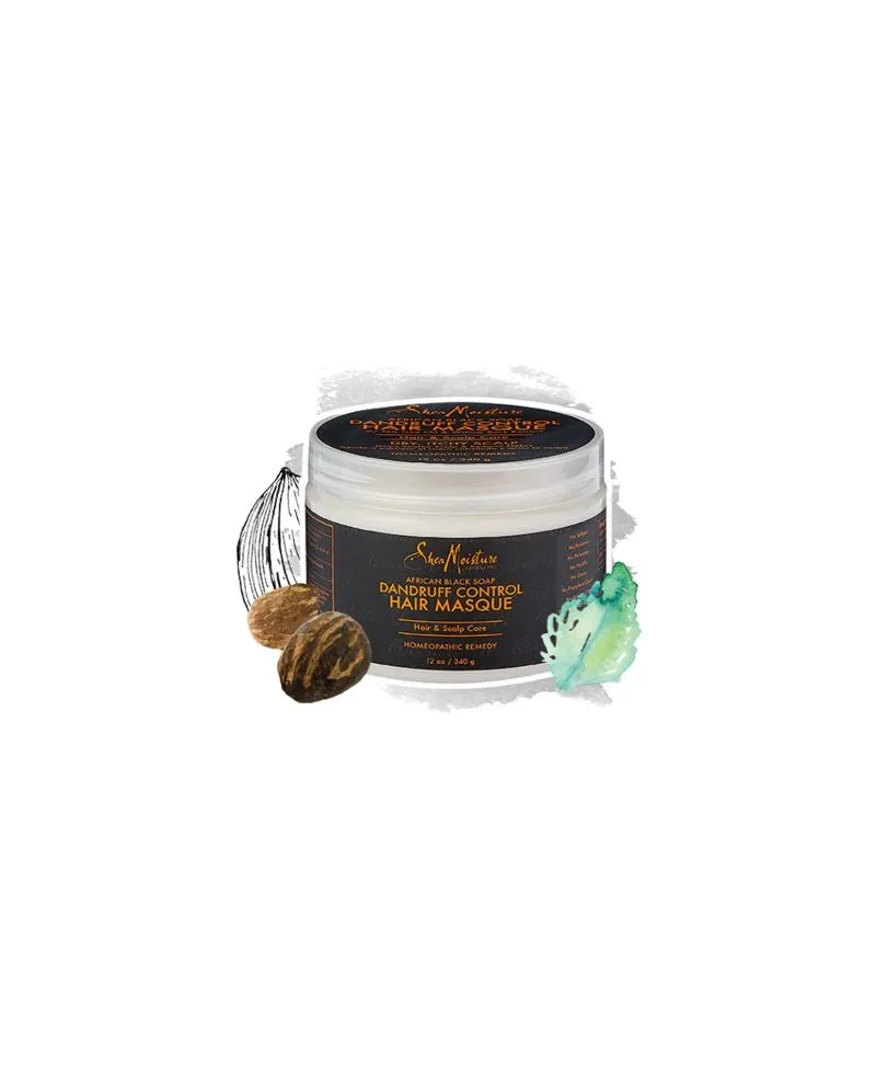Shea Moisture African Black Soap Dandruff Control Hair Masque 340g