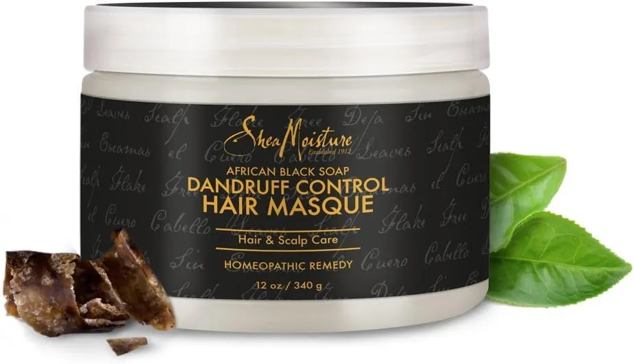 Shea Moisture African Black Soap Dandruff Control Hair Masque 340g