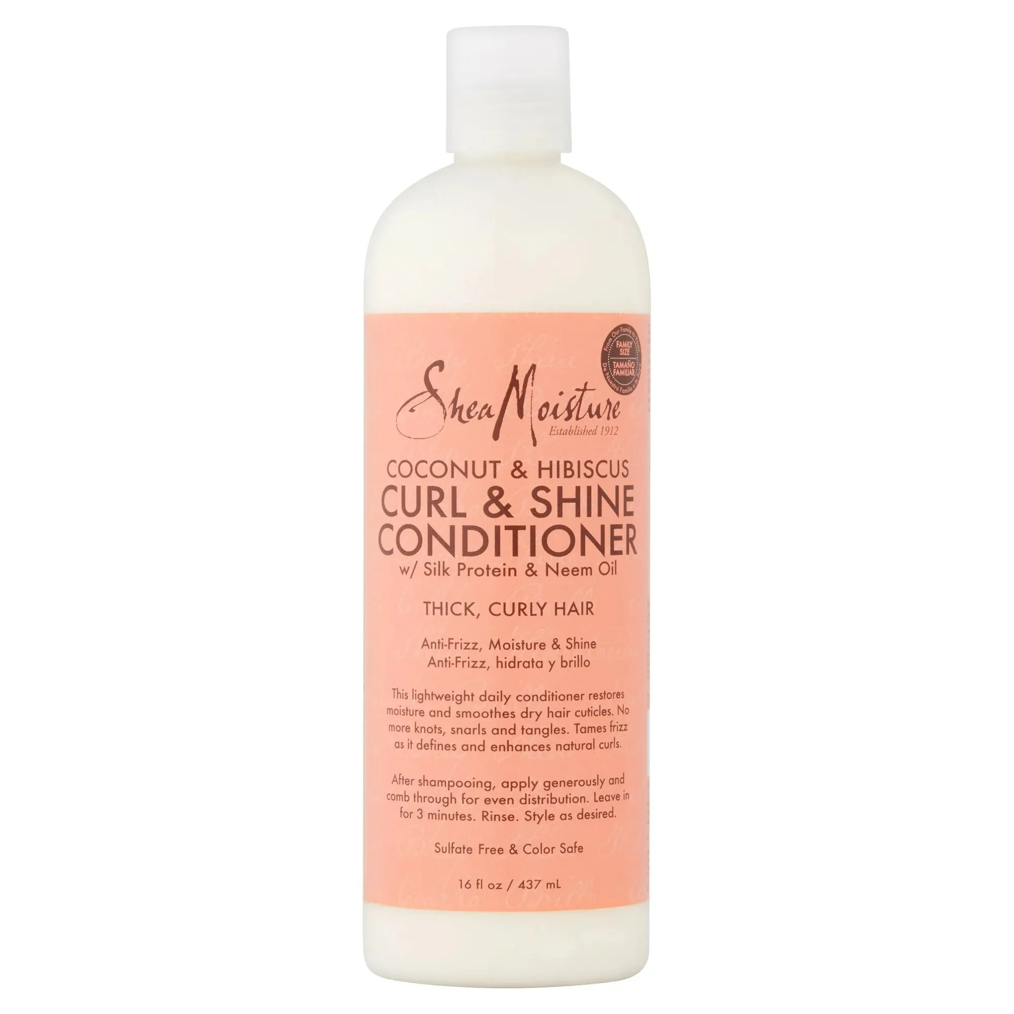 Shea Moisture Coconut And Hibiscus Curl Conditioner 94ml / 437ml / 384ml