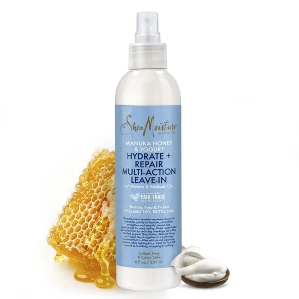 SHEA MOISTURE Manuka Honey & Yogurt Hydrate   Repair Multi-Action Leave-In (8oz)
