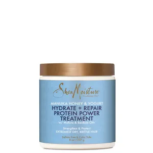 SHEA MOISTURE Manuka Honey & Yogurt Hydrate   Repair Protein Power Treatment ماسك الشعر