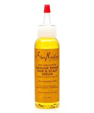 Shea Moisture Raw Shea Butter Damage Repair Hair And Scalp Serum