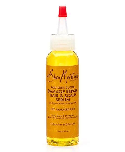 Shea Moisture Raw Shea Butter Damage Repair Hair And Scalp Serum