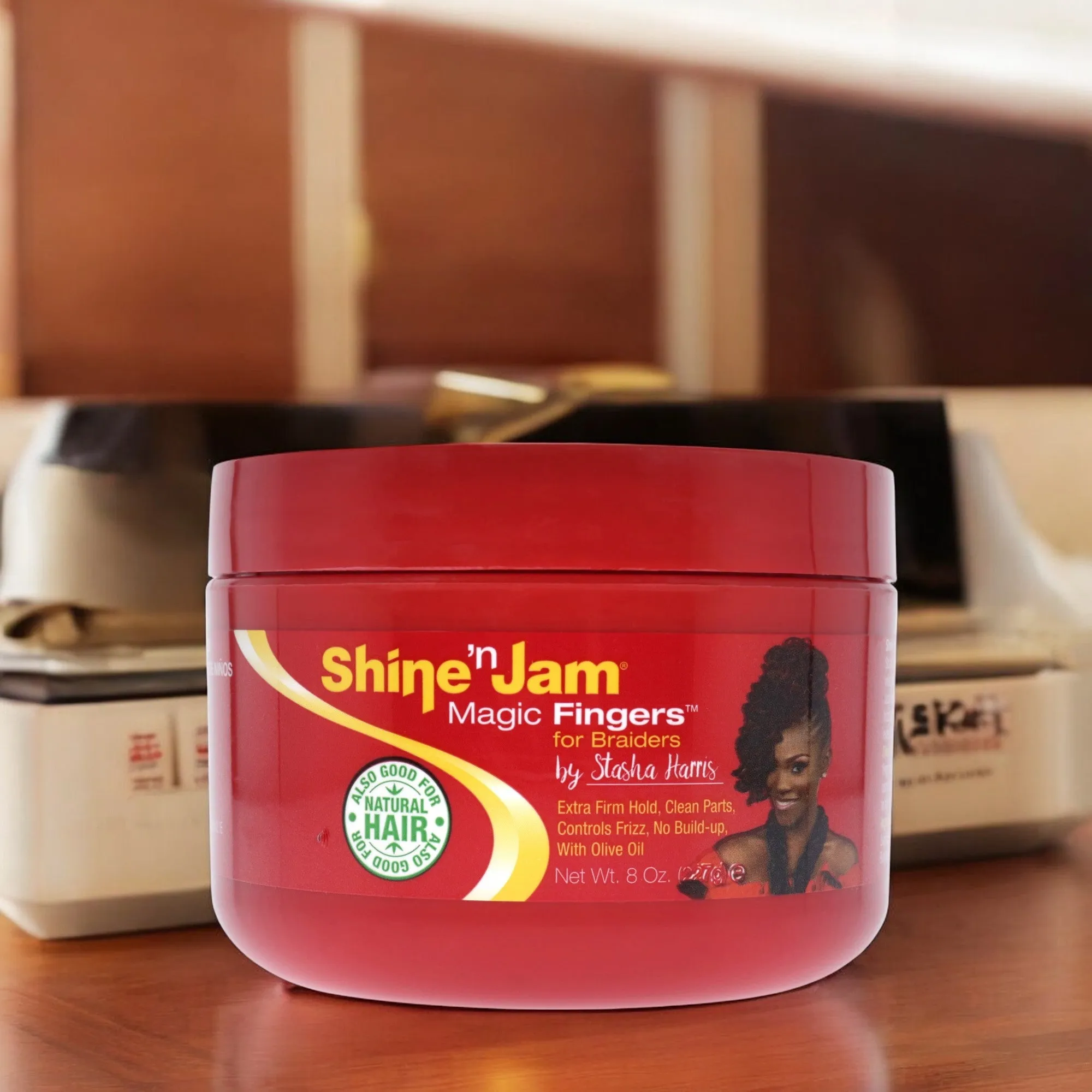 Shine-n-Jam Magic Fingers Gel by Ampro for Women - 8 oz Gel