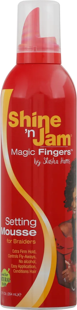 Shine 'n Jam Setting Mousse for Braids 354 ml