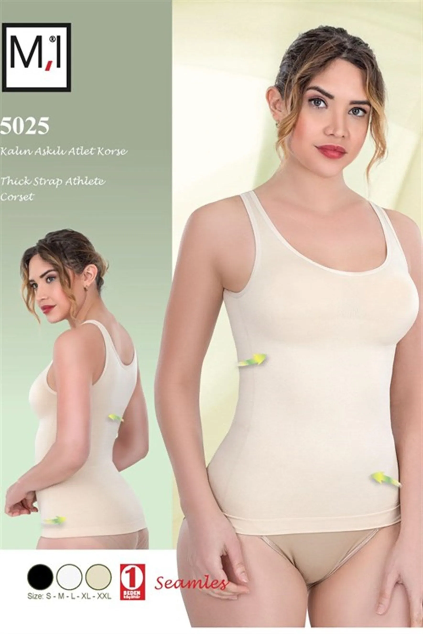 Shopymommy 5025 Thick Strap Athlete Postpartum Corset