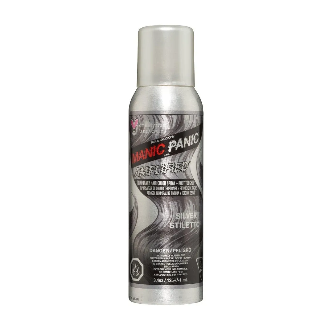 Silver Stiletto® - Amplified™ Temporary Spray-On Color and Root Touch-Up