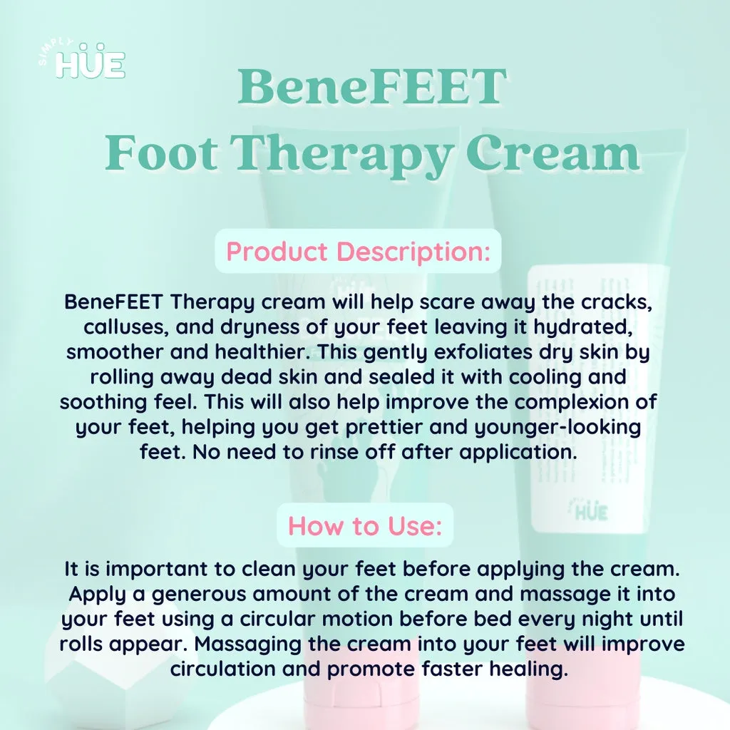 Simply Hue BeneFEET Foot Therapy Cream
