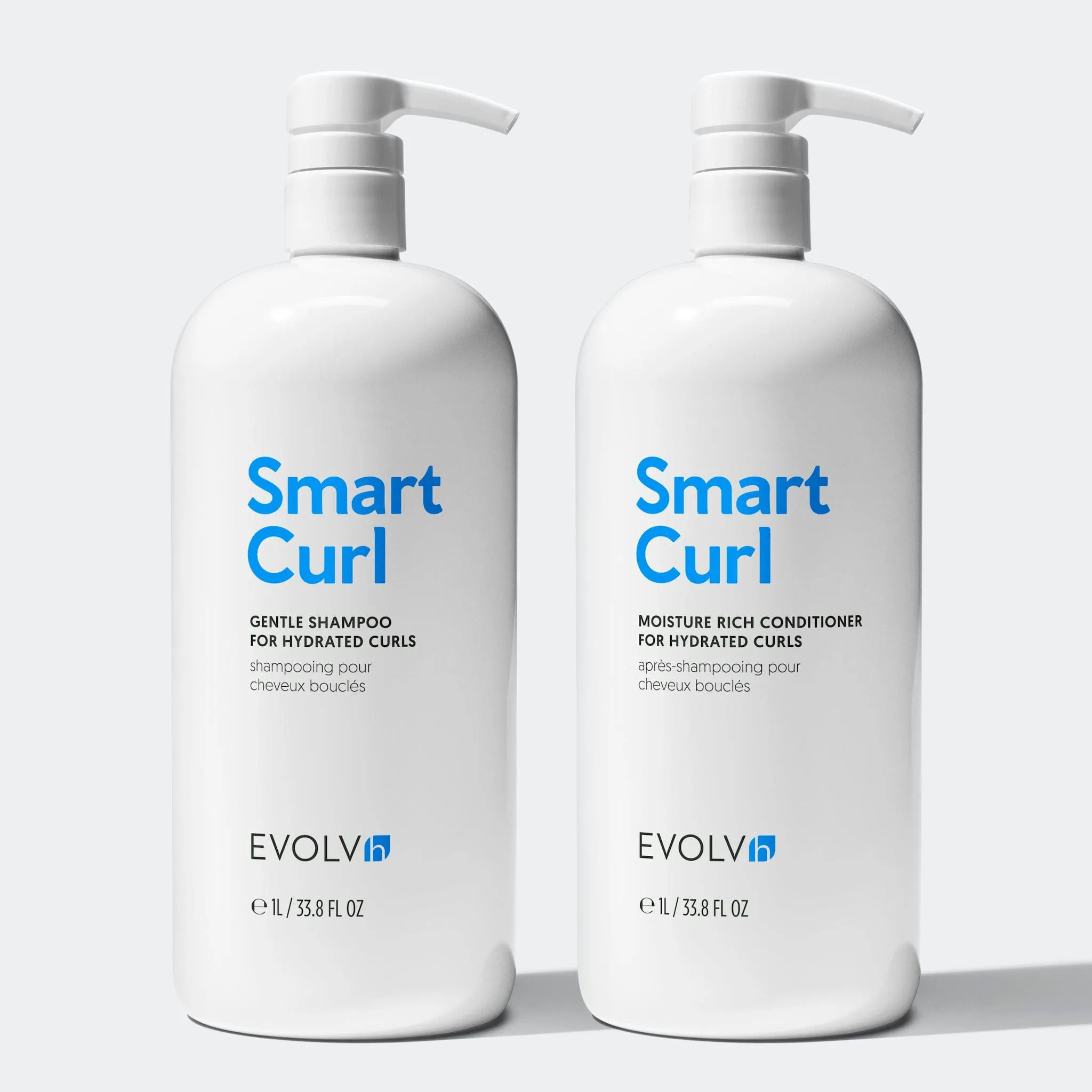 SmartCurl Shampoo & Conditioner Liter Duo