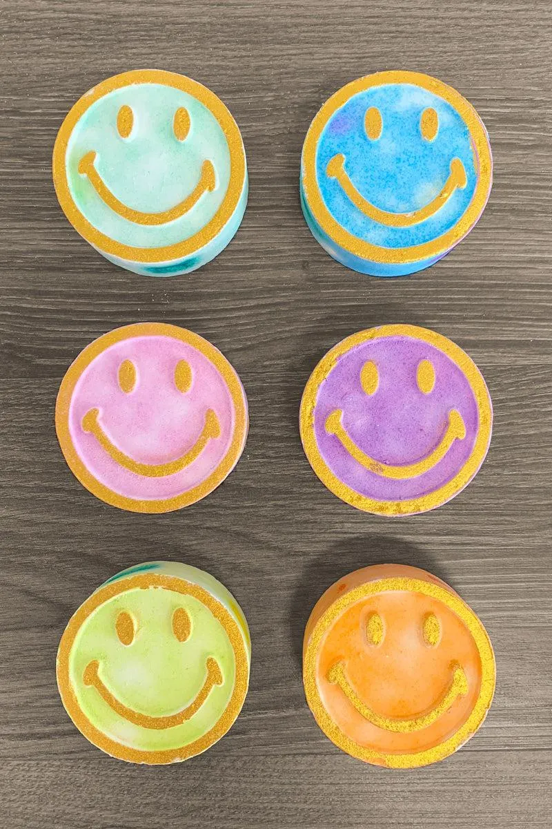 Smiley Face Bath Bombs