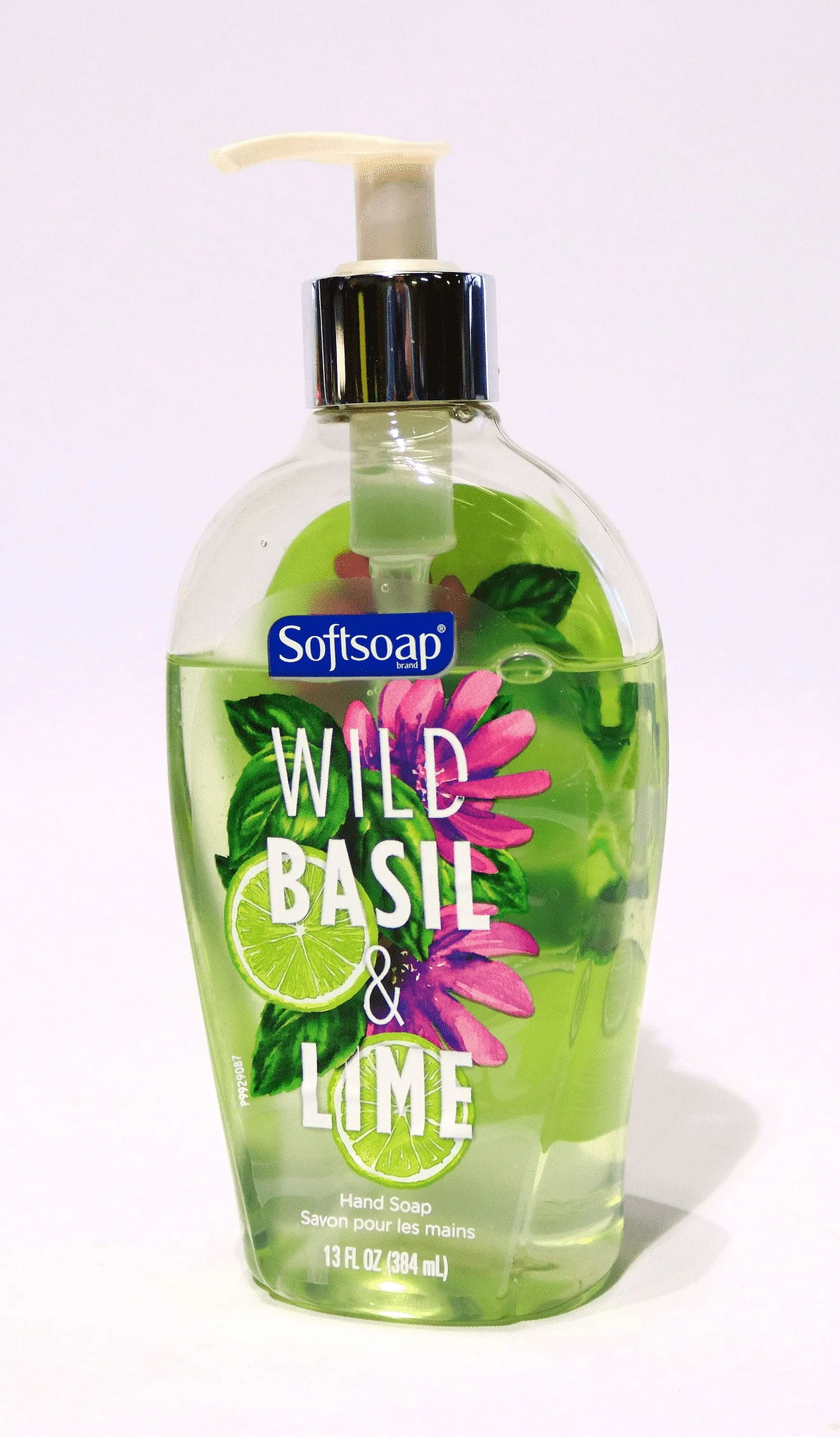 Softsoap Liquid Hand Soap, All Skin Type, Wild Basil & Lime, 13 fl oz