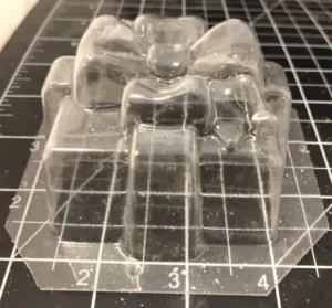 Square Present w/ Bow - DB Bath Bomb Moulds