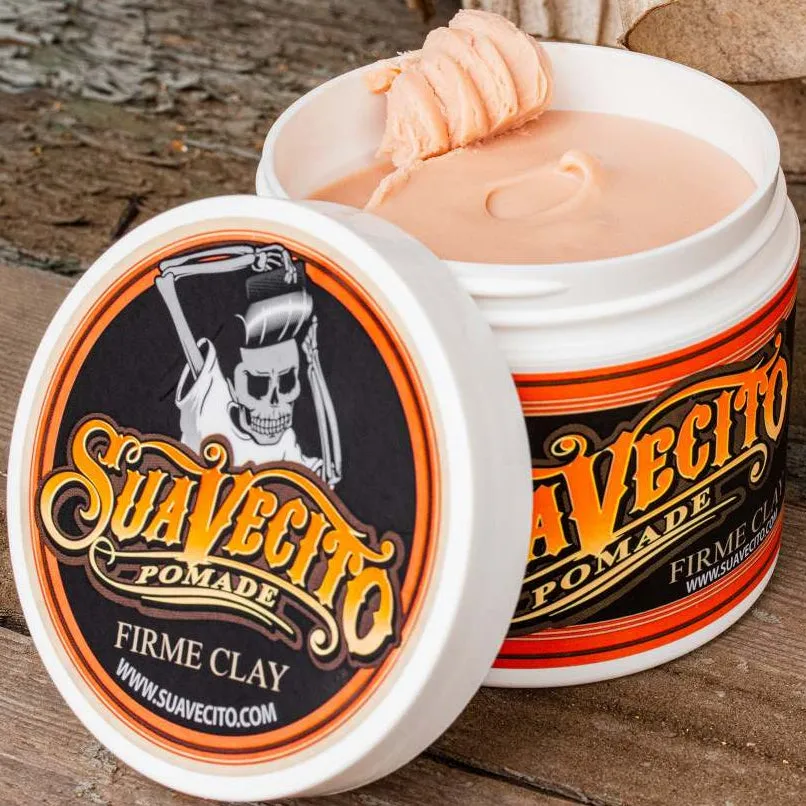 Suavecito Strong Hold Clay Pomade