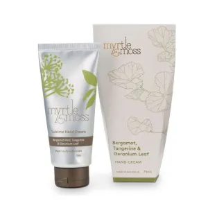 Sublime Hand Cream 75ml - Bergamot and Tangerine