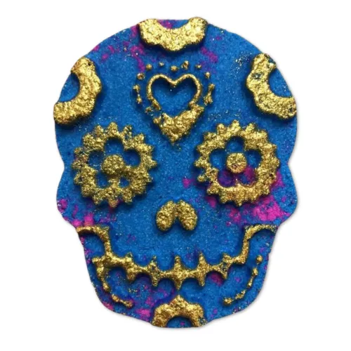 Sugar Skull w/ Heart - DB Bath Bomb Moulds