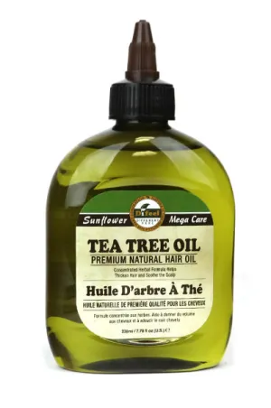 SUNFLOWER Difeel 99% Natural Blend Premium Hair Oil (7.78oz) - Tea Tree Oil