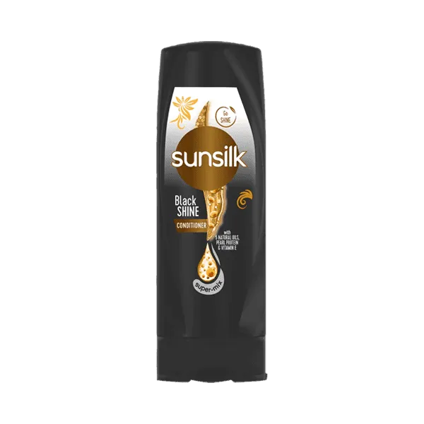 SUNSILK BLACK SHINE CONDITIONER 180ML