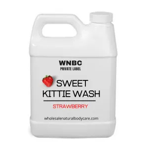 Sweet Kittie Yoni Wash Feminine Wash Clear - Strawberry