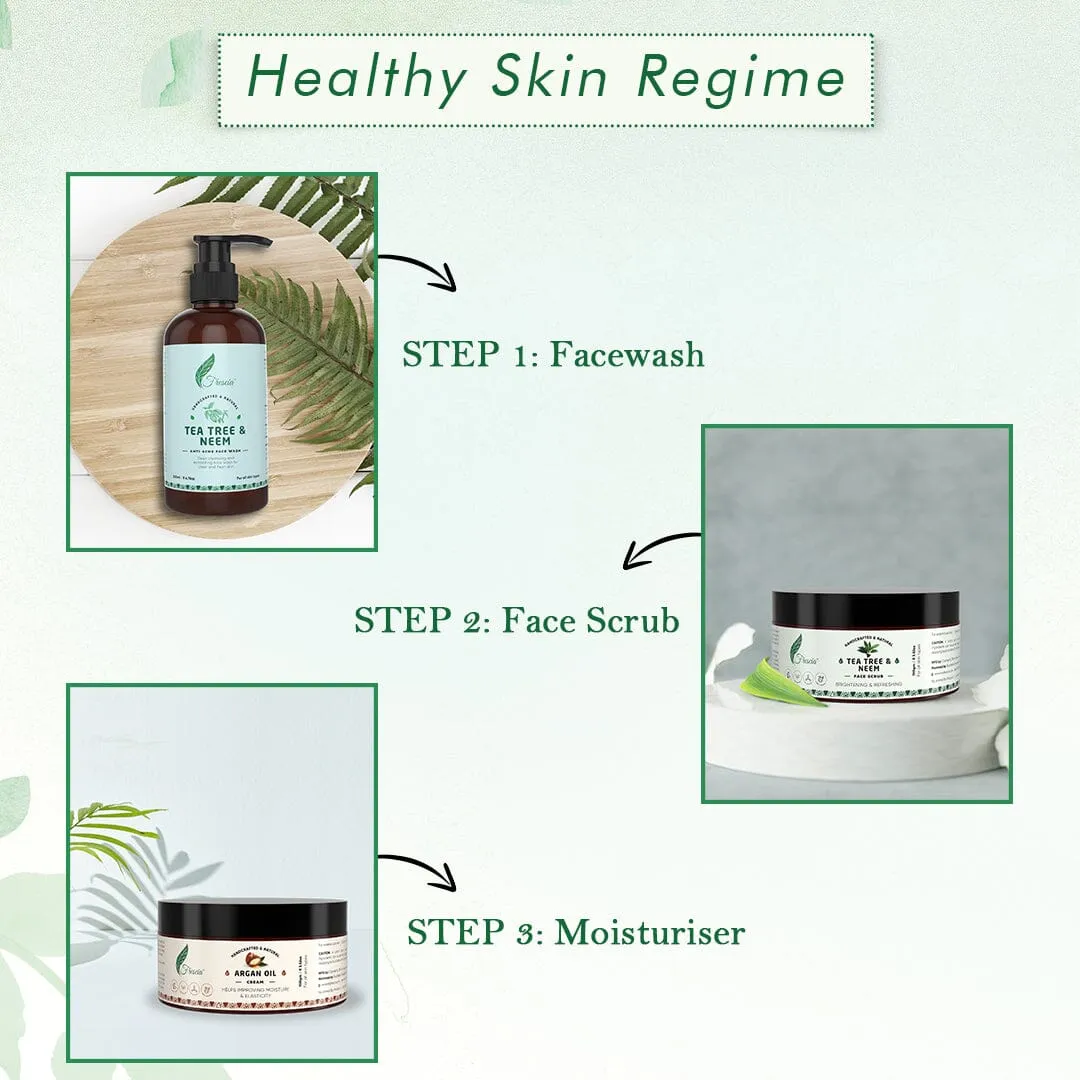Tea Tree Neem Anti Acne Face Scrub