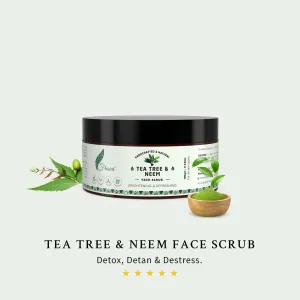 Tea Tree Neem Anti Acne Face Scrub