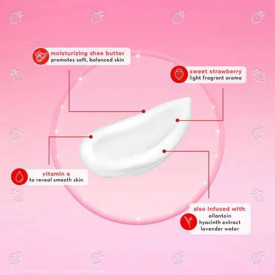 The Creme Shop Hello Kitty Moisturizing Hand Creme - Strawberry
