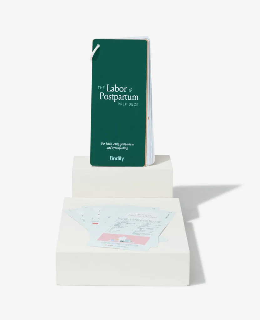 The Labor & Postpartum Prep Deck