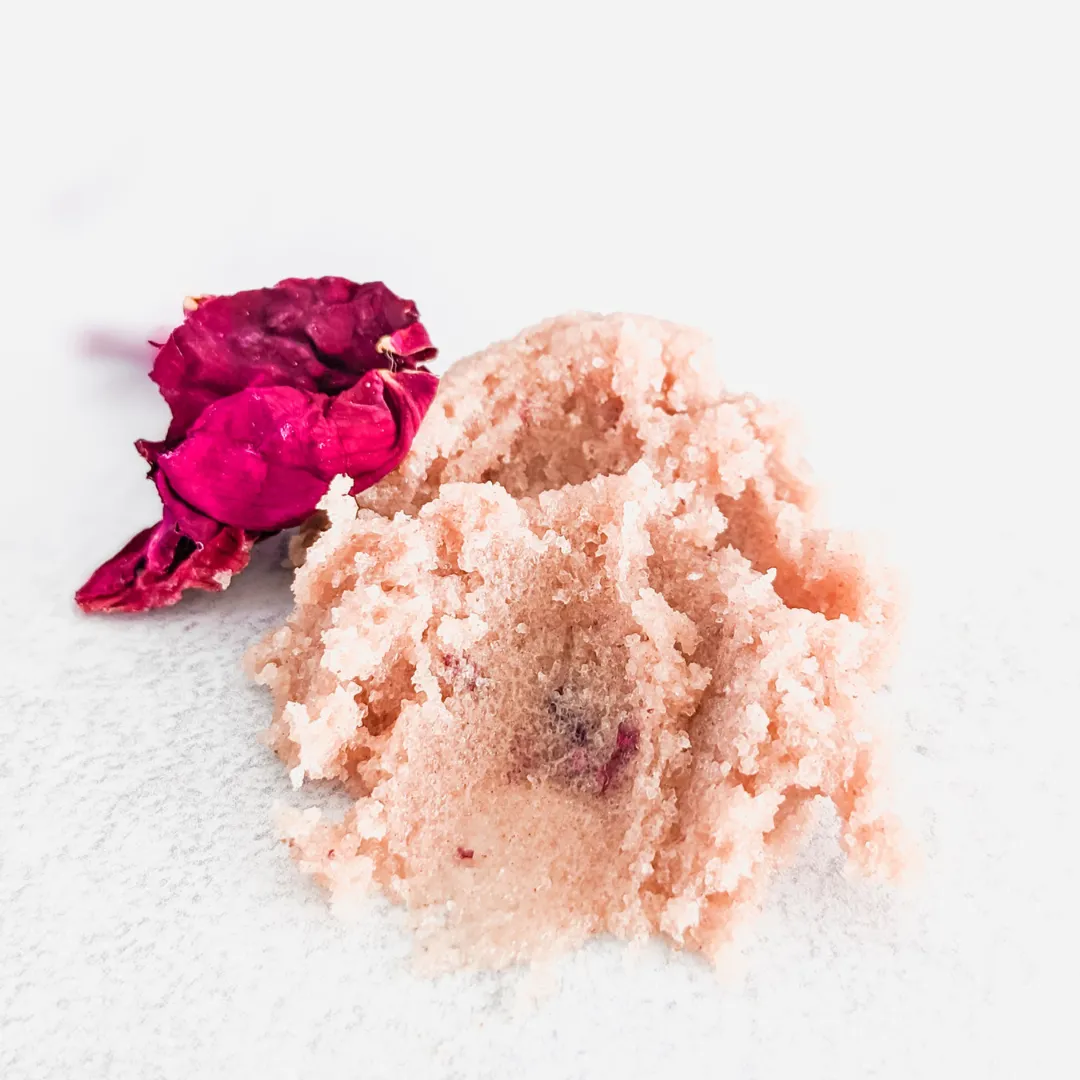 The Love Buff — Shea Butter Rose Body Scrub